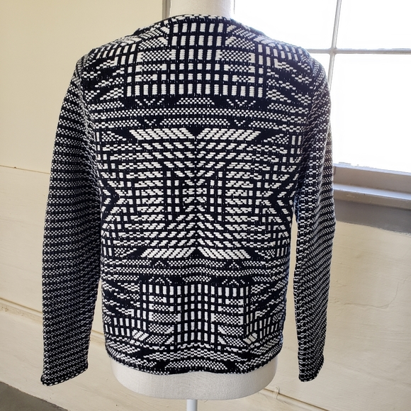 Tribal print open-front cardigan - Picture 2 of 2